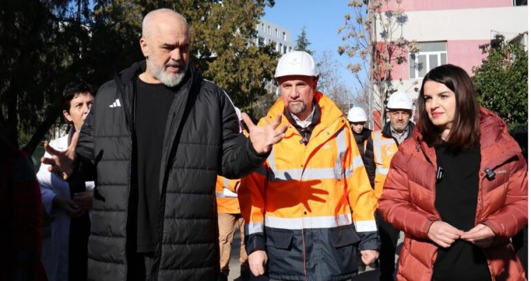 Hapet kantieri i parkimit të madh në QSUT, Rama dhe Koçiu inspektojnë punimet